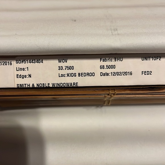 Bamboo curtains in very good condition. I have 3 if anyone is interested. - Picture 6 of 7